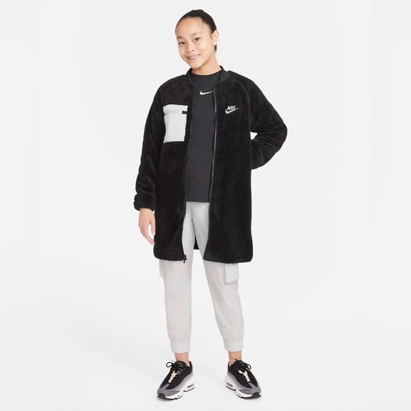 Nike Sportswear Big Kid’s Winterized Fleece Jacket - Picture 8 of 10